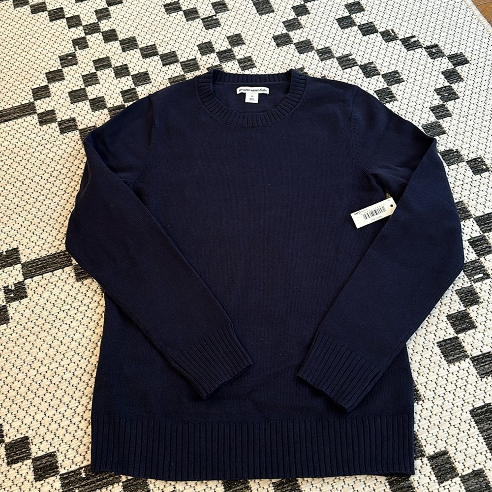 Amazon Essentials Cotton Crewneck Sweater